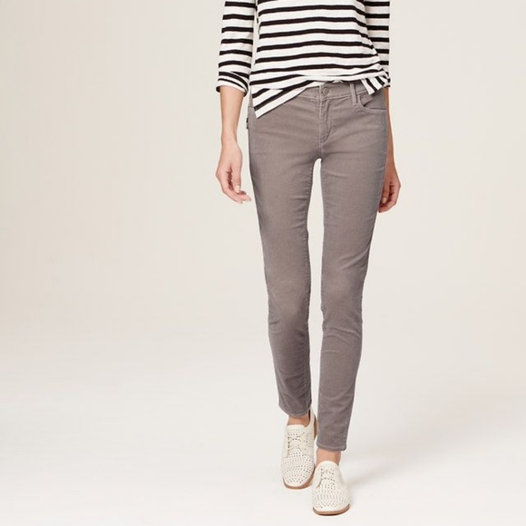 LOFT Pants - Grey Loft corduroy pants